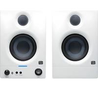 PreSonus Eris 3.5 Gen 2 en blanc, haut-parleurs actifs 3,5" pour le multimédia, le jeu, la production de musique de qualité en studio, puissance 50 W,Blanc
