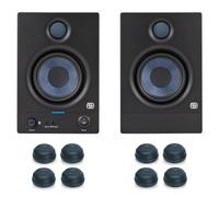 PreSonus Eris 4.5BT Enceintes actives Bluetooth Studio 2ème génération Noir + pieds Keepdrum