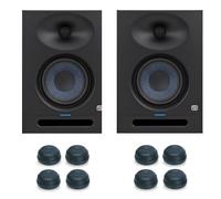 Presonus Eris Studio 5 enceintes actives de 5,25" + amortisseurs de vibrations Keepdrum Pieds d'enceinte