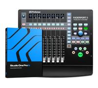 PreSonus FaderPort 8, Contrôleur de Mixage DAW pour Production Musicale avec Suite de Plug-Ins Studio Magic, DAW Studio One Artist, Bundle de Logiciels Pour Enregistrement, Diffusion et Podcasting
