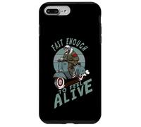 Presque Assez pour se Sentir Vivant Style rétro Trottinette Coque pour iPhone 7 Plus/8 Plus