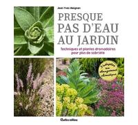 Presque pas d'eau au jardin