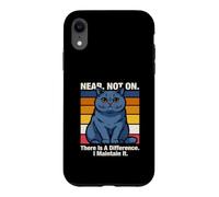 Presque Pas sur, il y a Une différence, Je l'entretiens, Chat Coque pour iPhone XR