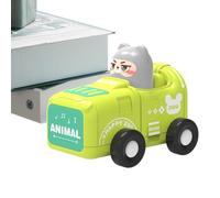Press and Go Car - Véhicules à friction - Voitures créatures roulantes - Jouet portable - Kit d'apprentissage compact pour les capacités motrices - Kit de jeu sûr - Voiture rétractable pour le début