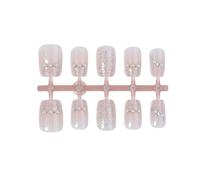 Press On Faux ongles artificiels à coller - Taille moyenne - Motif cercueil - Rouge - Tendance - Pour femmes et filles
