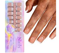 Press on Nails Court 150 Pièces Français Faux Ongles Court Carrés Ongles à Coller Press on Nails Ballerine Couverture Complète Faux Ongles Autocollants pour Femme Et Fille Nail Art