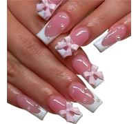 Press on nails Faux ongles couvrants et portables for femmes, manucure à faire soi-même, 24 pièces pour Manucure(Color15)