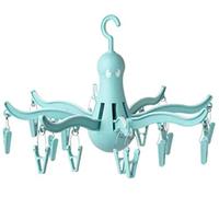 PRESSA IKEA Séchoir à linge 16 pinces à linge Turquoise/bleu pâle