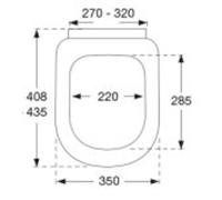 Pressalit 3 abattant de toilette avec couvercle softclose blanc 684000-d38999