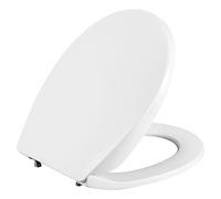 Pressalit Calmo abattant de WC softclose incluant charnière universelle blanc 556000-d15999