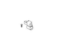 Pressalit drapeaux paquet A9133 avec des vis, gris