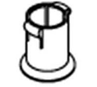 Pressalit écartement match0 A7224 avec barbillon, courte, grise, pour sièges sans couvercle