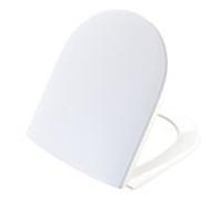 Pressalit Objecta D WC siège 172011-BR7999 blanc Polygiene, avec couvercle, standard, Universal - Flex charnière BR7, en acier inoxydable
