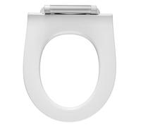 Pressalit Projecta solid pro polygiene abattant WC softclose sans couvercle blanc 1003011-dg4925