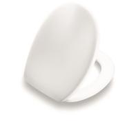 Pressalit T2 abattant de WC avec couvercle avec charnières inox Montage par le dessus blanc 316000-un4999