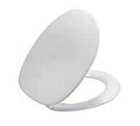 Pressalit Zaga WC siège blanc avec couvercle 314000UN9999, Univertikalscharniere UN9, en acier inoxydable