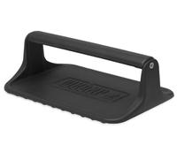 Weber Grill Presse à hamburgers 6785 en fonte ondulée - antiadhésive pour smashburgers Noir