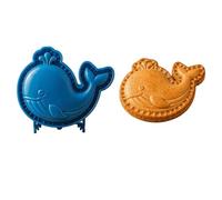 Presse à à la main réutilisable festive, motif animaux marins | Fournitures de cuisson d'automne pour Noël, Halloween, vacances, cuisine, pâte à biscuits, desserts, fruits, citrouille