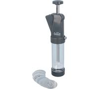 Presse à biscuits - BIRKMANN - EASY BAKING - Plastique - Inclus 10 disques à motif - 8 x 28 x 6 cm