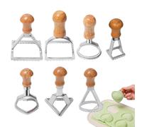 Presse à biscuits, kit complet pour la fabrication de raviolis avec coupe-pâte ergonomique, accessoire pratique pour les fêtes et les fêtes d'anniversaire