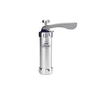 Presse à biscuits - MARCATO - Atlas 8300 - 20 formes de biscuits - Fabriqué en Italie - Couleur gris