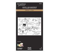 Presse à bois The Hundred Acre + plaque d'aluminium avec des histoires simples