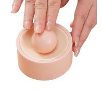 Presse à boulettes compacte - Machine à emballer pour une utilisation en cuisine | Matériau PP de 8,3 x 4 cm - Accessoire pour tortilla - Aide à la cuisson de pâtisserie, aide à empanada