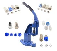 Presse à bouton-pression avec outils d'installation appropriés pour les boutons-pression Kam en métal et en plastique