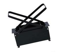 Presse à briquette manuelle fabriquée en fer robuste, convertit les déchets de papier en briques combustibles solides pour un chauffage efficace du poêle, design compact pour le rangement de la maison