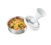 Presse à burger pour mini-burgers SPARK - Gefu - Argent - Steaks hachés parfaitement ronds