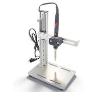Presse à chaleur verticale 90 W, outil d'insertion thermique avec embouts en laiton M2-M8, réglable multidirectionnel, pour plastique, composants d'impression 3D