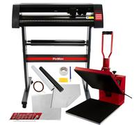 PixMax - Presse à Chaud 38cm & Plotter de Découpe de Vinyle 72cm
