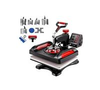 VEVOR Presse à Chaud Machine de Transfert par Sublimation pour T-shirts 29x38 cm