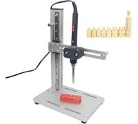 Presse à chaud - Outil de fer à souder numérique pour plastique et composants d'impression 3D - Puissance de 90 W - Kit complet d'embouts d'insertion