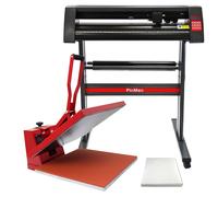 Presse à Chaud pour T-Shirt 50 x 50cm pour Sublimation & Plotter de Découpe de Vinyle