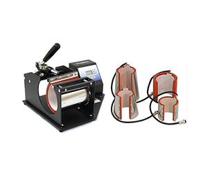 Presse à Chaud pour Tasse et 5 Accessoires de Presse