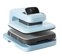 Presse à Chaud Presse à chaud numérique 15x15, kit essentiel for la sublimation de t-shirts, presse(C)