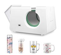 LOKLiK Auto Tumbler Heat Press pour Mugs Tasses Gobelets Bouteilles et Sacs - Personnalisez avec Film Flex Vinyle - Presse de Transfert - Articles Personnalisés Sublimation - Verre Céramique et Acier