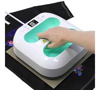Presse à Chaud Textile 22.8cmx22.8cm/9"x9" Portable LED Presse Chauffante avec Minuterie, Chauffage Rapide&Arrêt Automatique DIY Heat Press Machine pour T-Shirts, Sacs Transfert de Chaleur