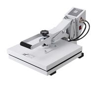 VEVOR Presse à chaud pour sublimation 38 x 38 cm 1200 W Chauffage rapide Blanc