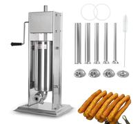 Presse à churro en acier inoxydable - Machine manuelle à saucisses pour churros espagnols faits maison - Facile à utiliser