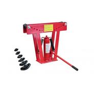 vidaXL Cintreuse-presse à cintrer hydraulique 12 T – 6 matrices