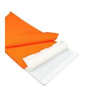 Presse à cire d'abeille flexible, machine embosser la , en silicone inoffensif, accessoires d'apiculteur faits main(Red 42x17cm)