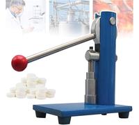 Presse à comprimé manuelle, outil de type levier de pression de 400 kg pour utilisation en laboratoire, convient pour la fabrication de gâteaux en poudre et de pilules, compatible avec les matrices de
