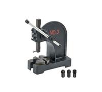 VEVOR Presse à Crémaillère, Presse à Arbre Manuelle de 0,5 tonne, Hauteur Maximale de 117 mm, Presse Manuelle de Précision Robuste en Fonte, pour l'Estampage, le Pliage, l'Étirement et le Formage