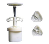 Presse à dessert Mungs Haricots Cake Moulds Set Outil de façonnage Pâte Pâtisserie Dessert Piston