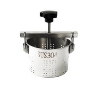 Presse à eau végétale en acier inoxydable pour remplir des raviolis - Outil de drainage efficace pour la cuisine - Rangement facile - Éliminateur d'eau de cuisine