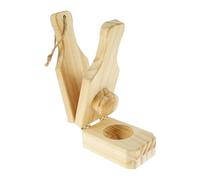 Presse à Écraser les Plantains,Écraseur De Plantain En Bois Pour Tasses | Fabricant De Chips De Banane En Tasses | Pour La Cuisine La Cuisson Le Grill La Maison Le Camping La Fête Le Buffet La Prépara