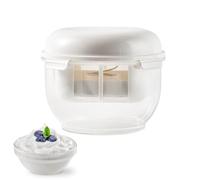 Presse à filtre amovible transparente pour tableau de commutation, distributeur de sodium, distributeur d'entrepôt, kit multi-usages pour préparer facilement le labneh et le lait de noix | A