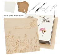 presse à fleurs 28 x 28 cm, convient pour les bricoleurs et les | 10 couches, pour les bricoleurs, pressage de fleurs, bricolage
